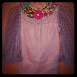 Little girls vintage 4t blouse